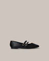 Zapatos Mary Jane Tiras,NEGRO